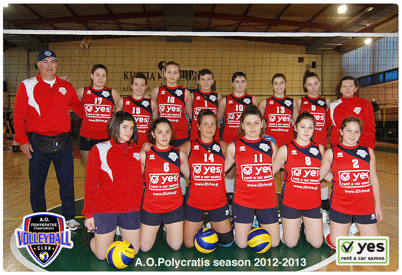 yes Sponsoring Polycratis volleyball